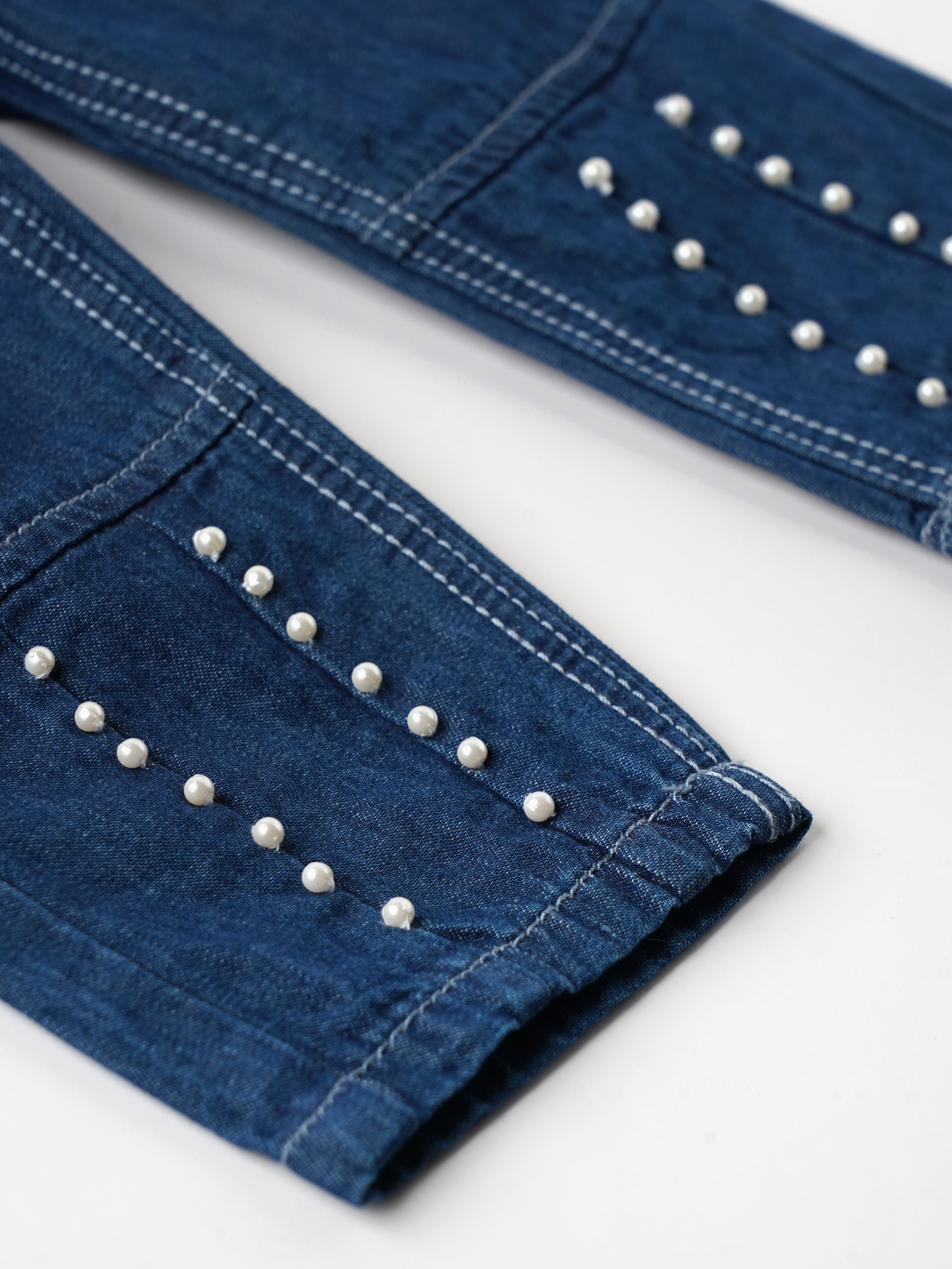 Popees Fashionable Denim Jeans (3-24 Months) for Girls