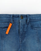 Popees Baby Boys Washed Denim Jogger Pants| Blue| 1-6 Years