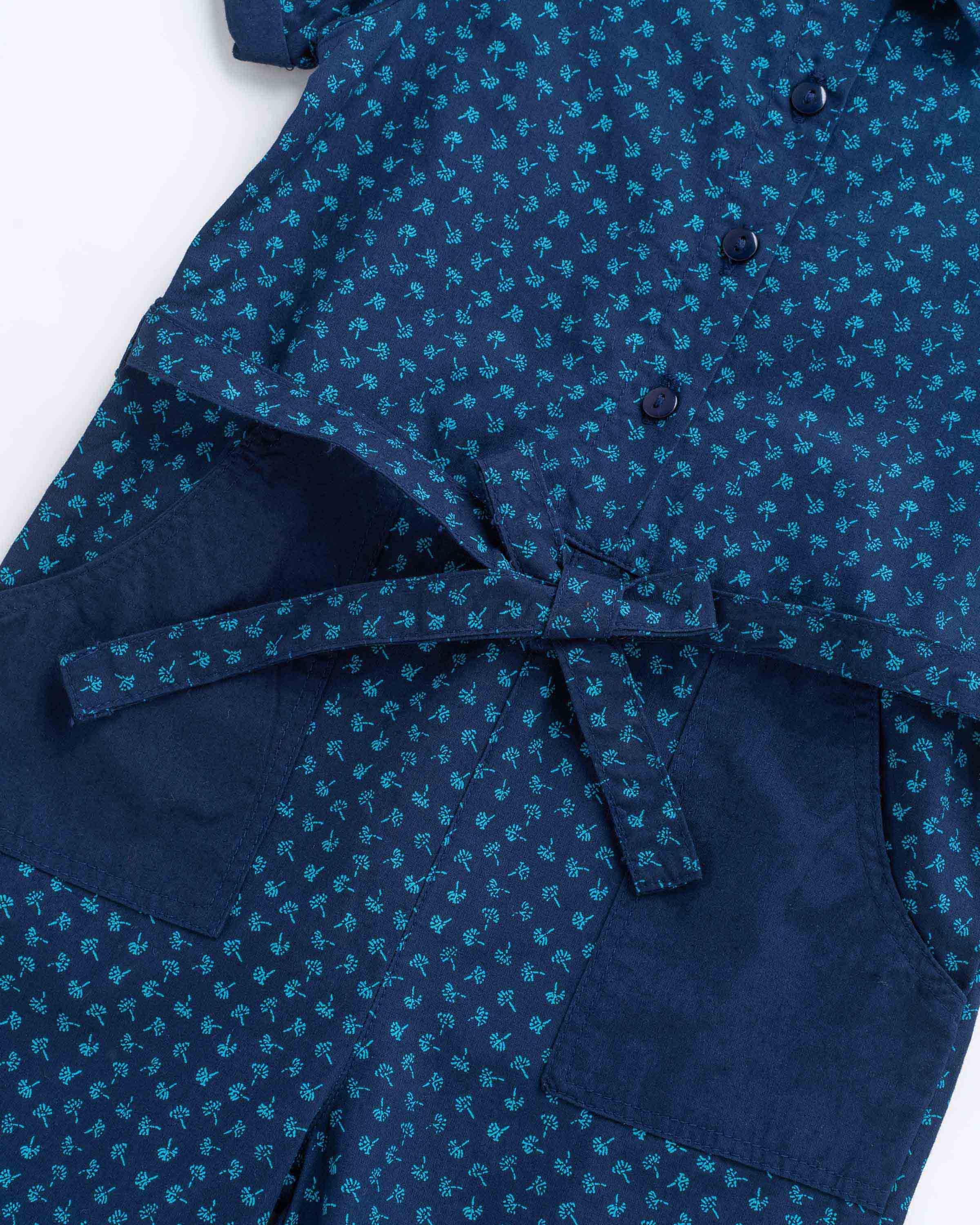 Popees Half-Sleeve Jumpsuit (1–8 Years) for Girls