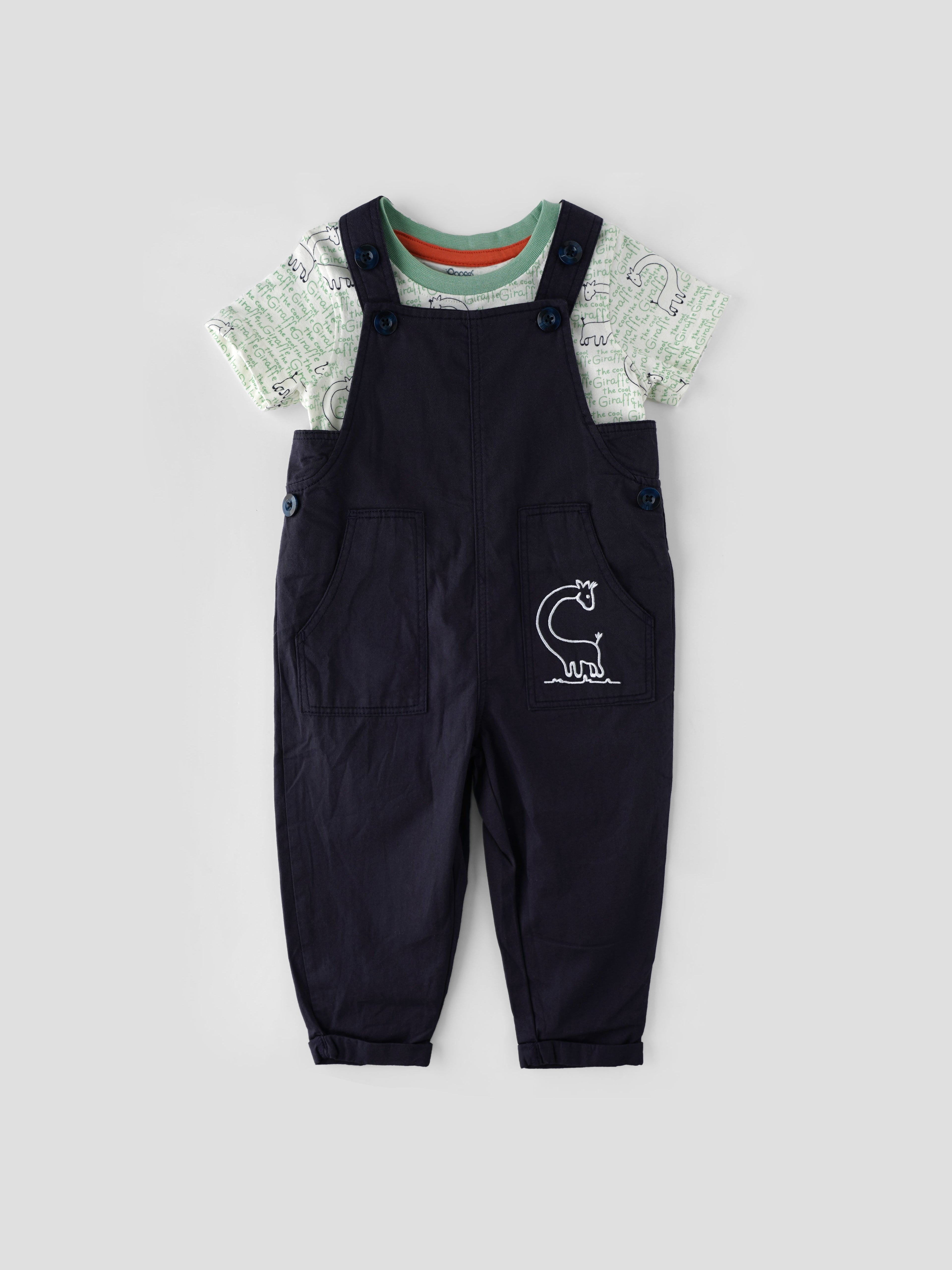 Popees Trendy & Adorable Dungaree Set (1-8 Years) for Boys