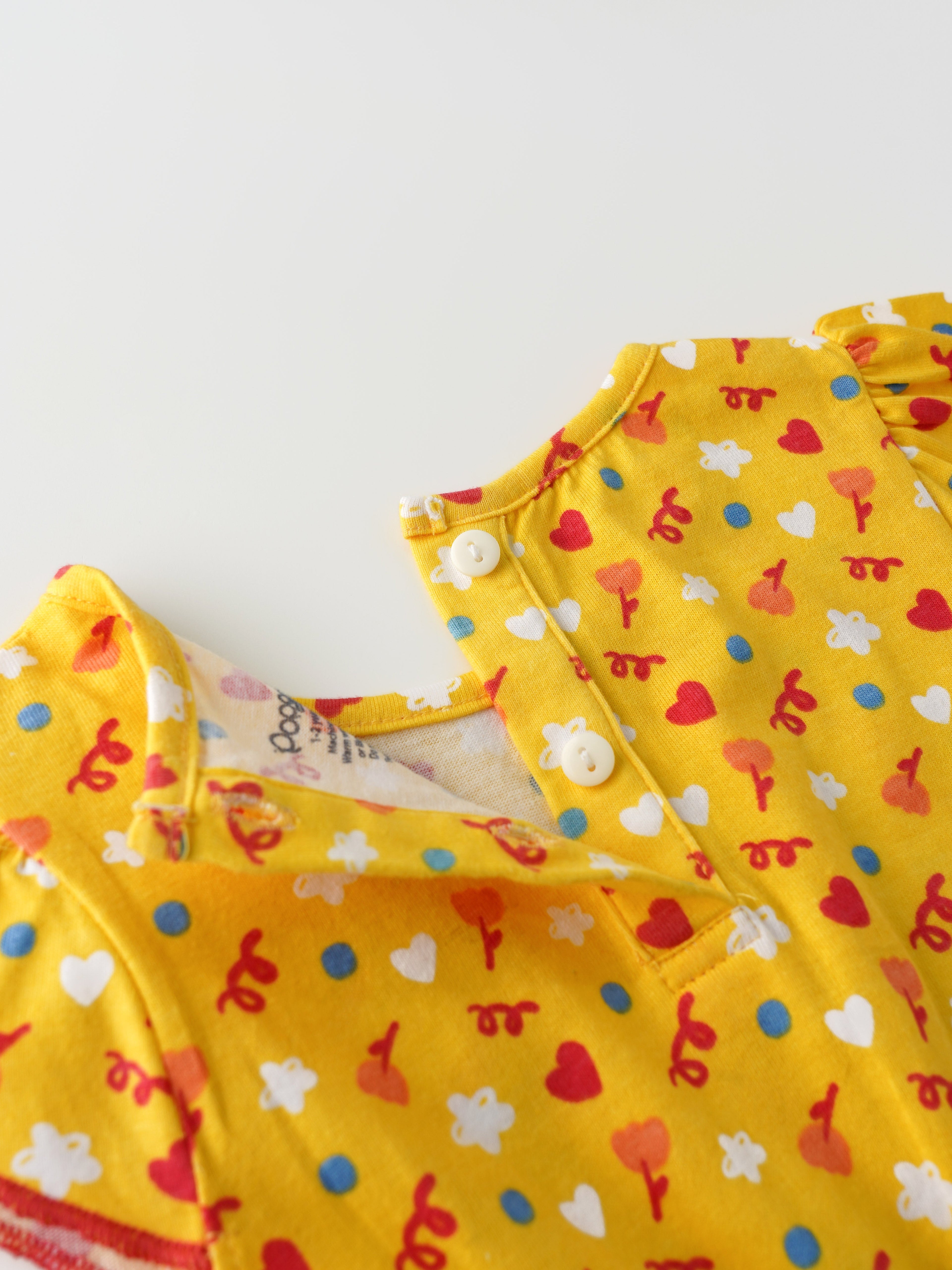 Popees Short Sleeve Printed Frock (1-8 Years) for Baby Girls