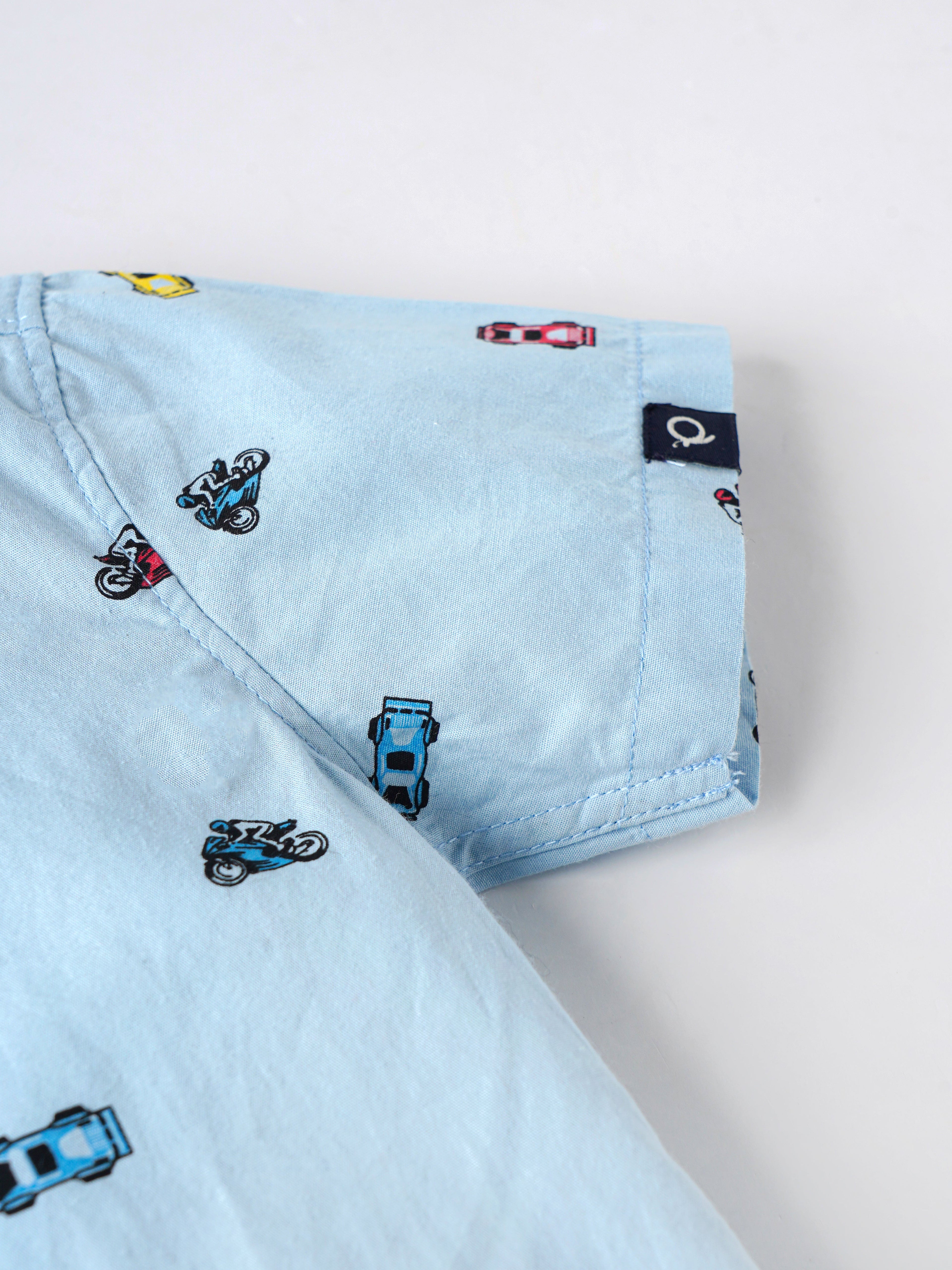 Popees Stylish & Comfy Printed Shirt (1-8 Years) for Boys