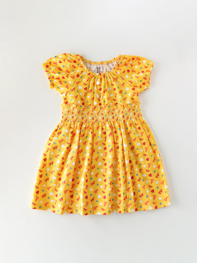 Trendy & Comfy PrintedDress for Girls