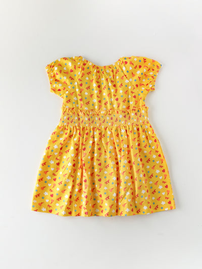 Trendy & Comfy PrintedDress for Girls