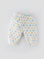 Popees Skin-friendly & Comfy Pants (0-9 Months) for Newborn Girls - Pack of 2