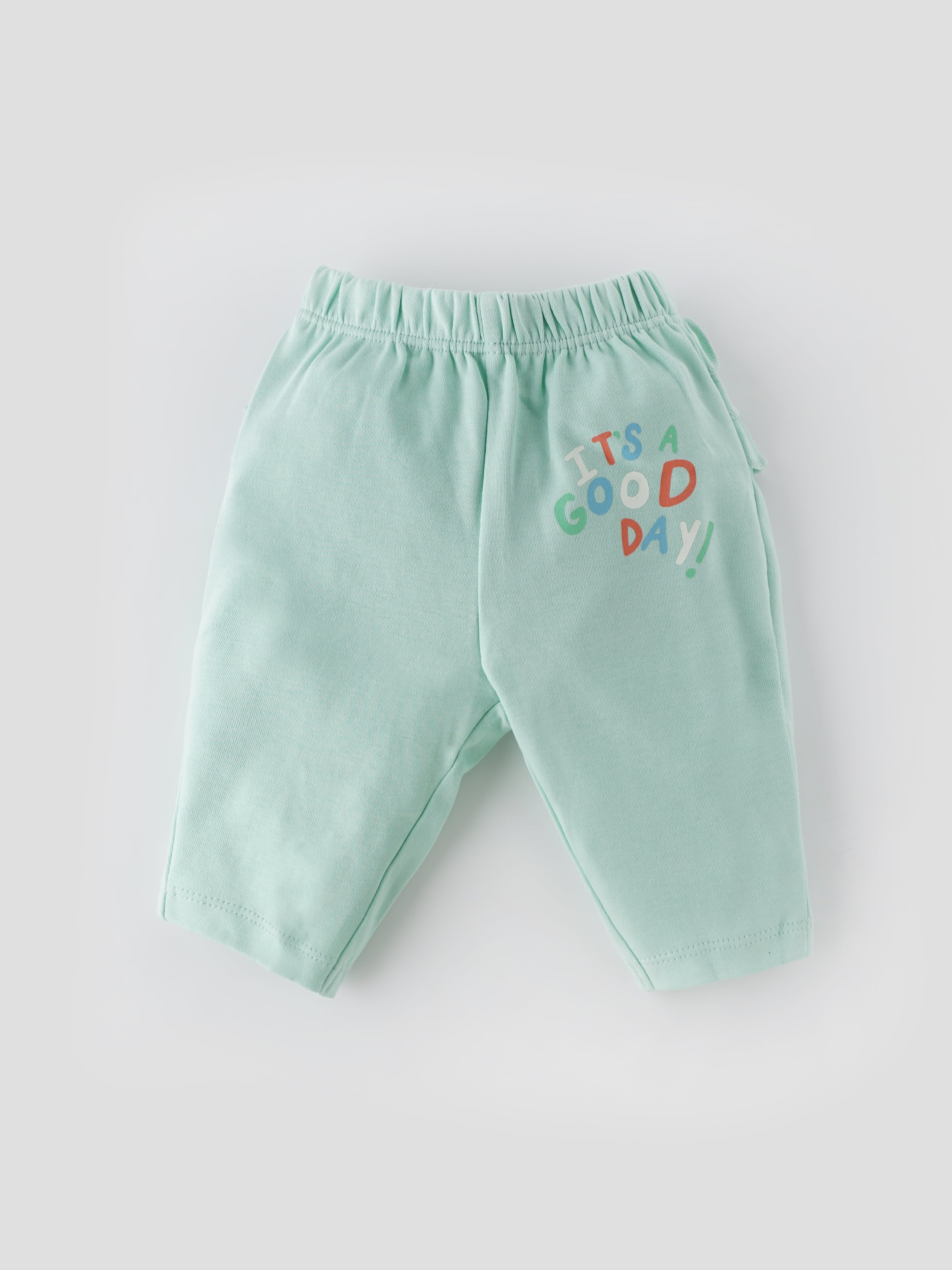 Popees Skin-friendly & Comfy Pants (0-9 Months) for Newborn Girls - Pack of 2