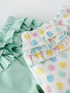 Popees Skin-friendly & Comfy Pants (0-9 Months) for Newborn Girls - Pack of 2