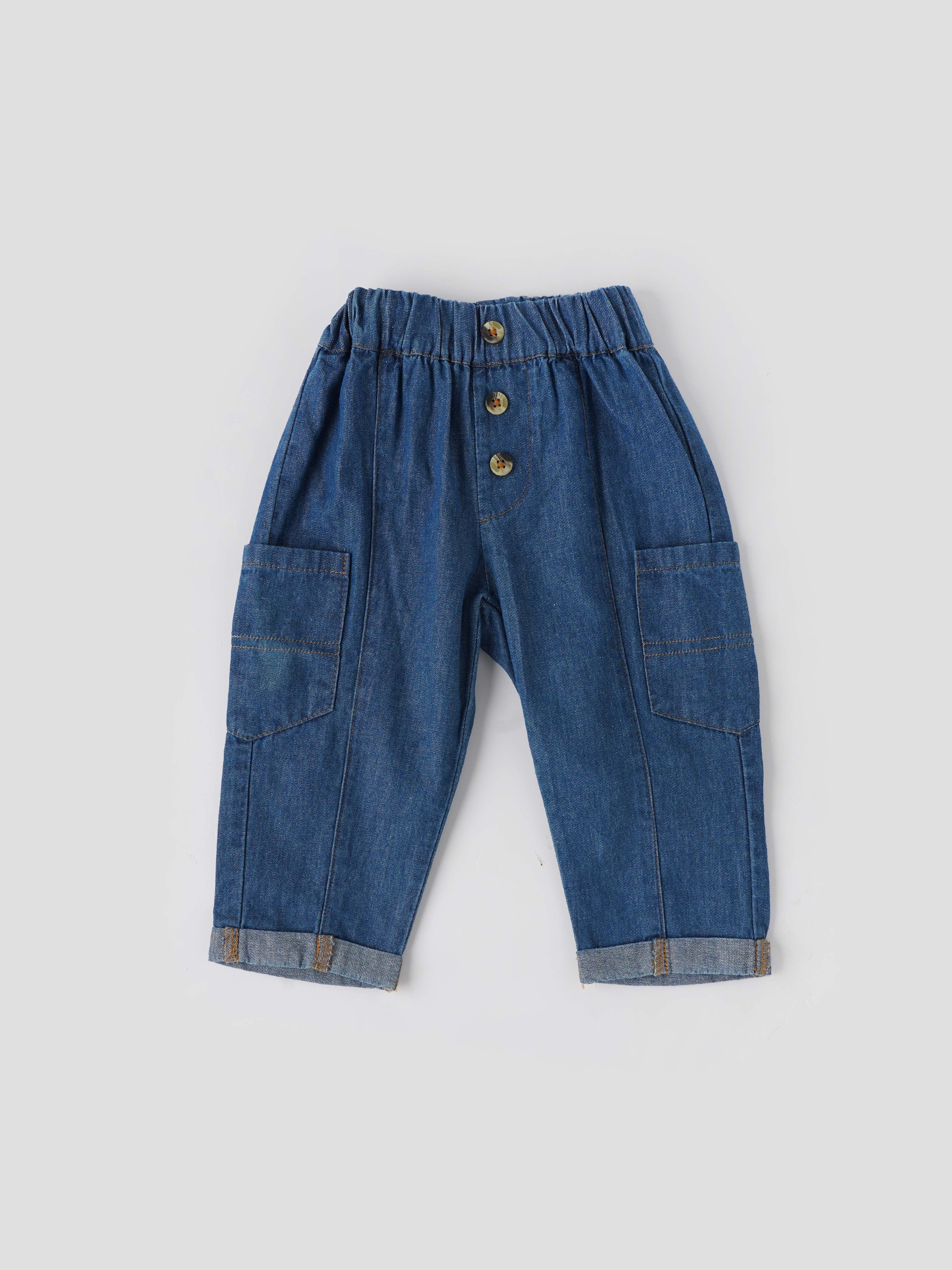 Popees Trendy Denim Pants (3-36 Months) for Girls