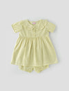 Skin-friendly Comfy Dress & Bloomer Set for Girls