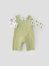 Trendy & Adorable Dungaree Set for Newborn Boys