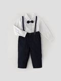 Popees Full-Sleeve Party Wear Co-ord Set for Boys (1–8 Years) – Made with Soft, Cotton-Rich Fabric