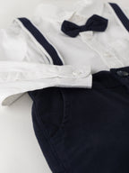 Popees Full-Sleeve Party Wear Co-ord Set for Boys (1–8 Years) – Made with Soft, Cotton-Rich Fabric