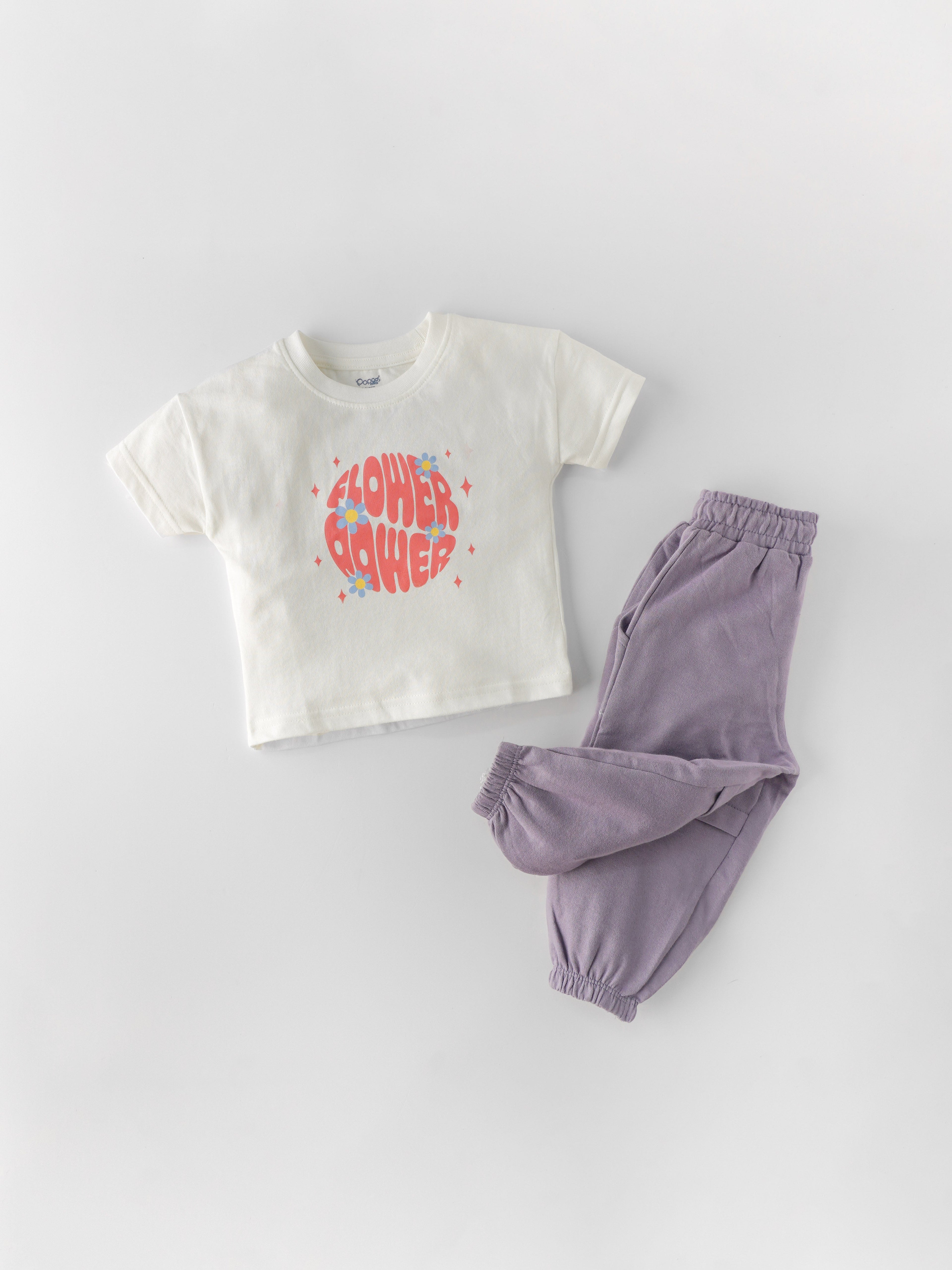 Popees Comfy & Adorable Co-ord Set (1-8 Years) for Girls