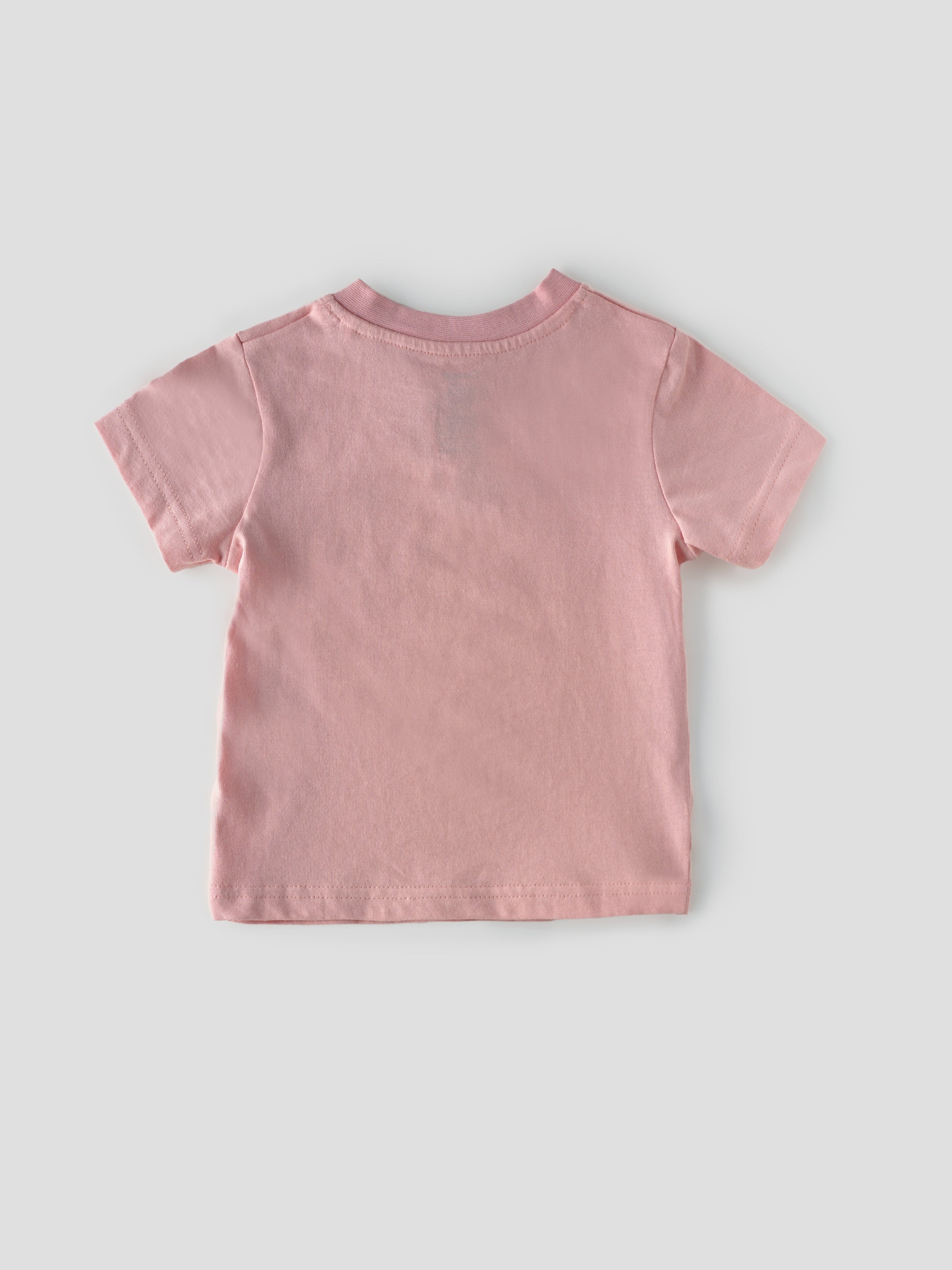 Popees Stylish V-Neck T-Shirt (1–8 Years) for Girls – Comfy & Fashionable