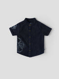 Popees Soft & Stylish Half Sleeve Shirt Citrus Embroidery (3-36 Months) for Baby Boys
