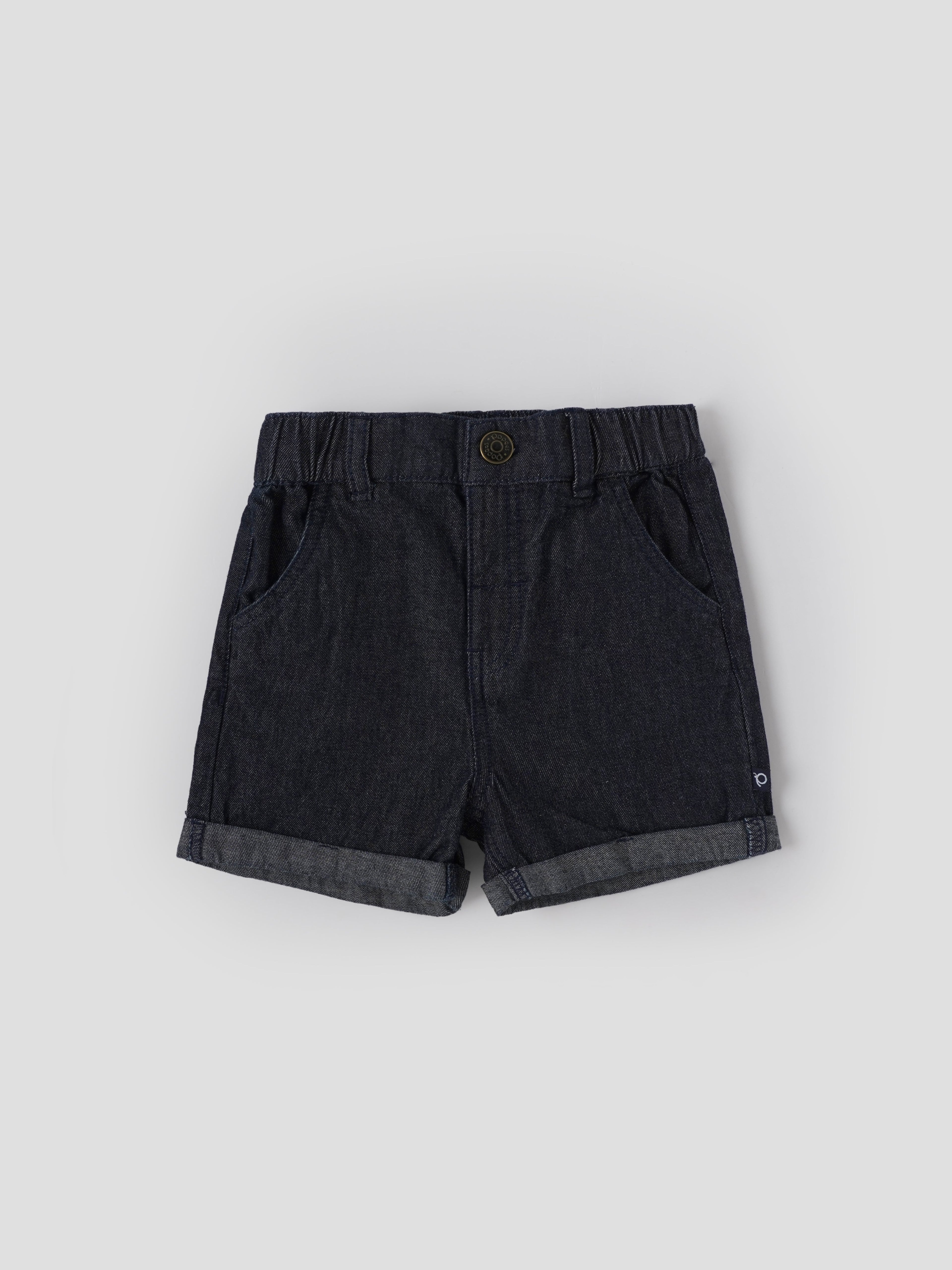 Popees Baby Boys Cotton Denim Shorts| 3 Months to 36 Months