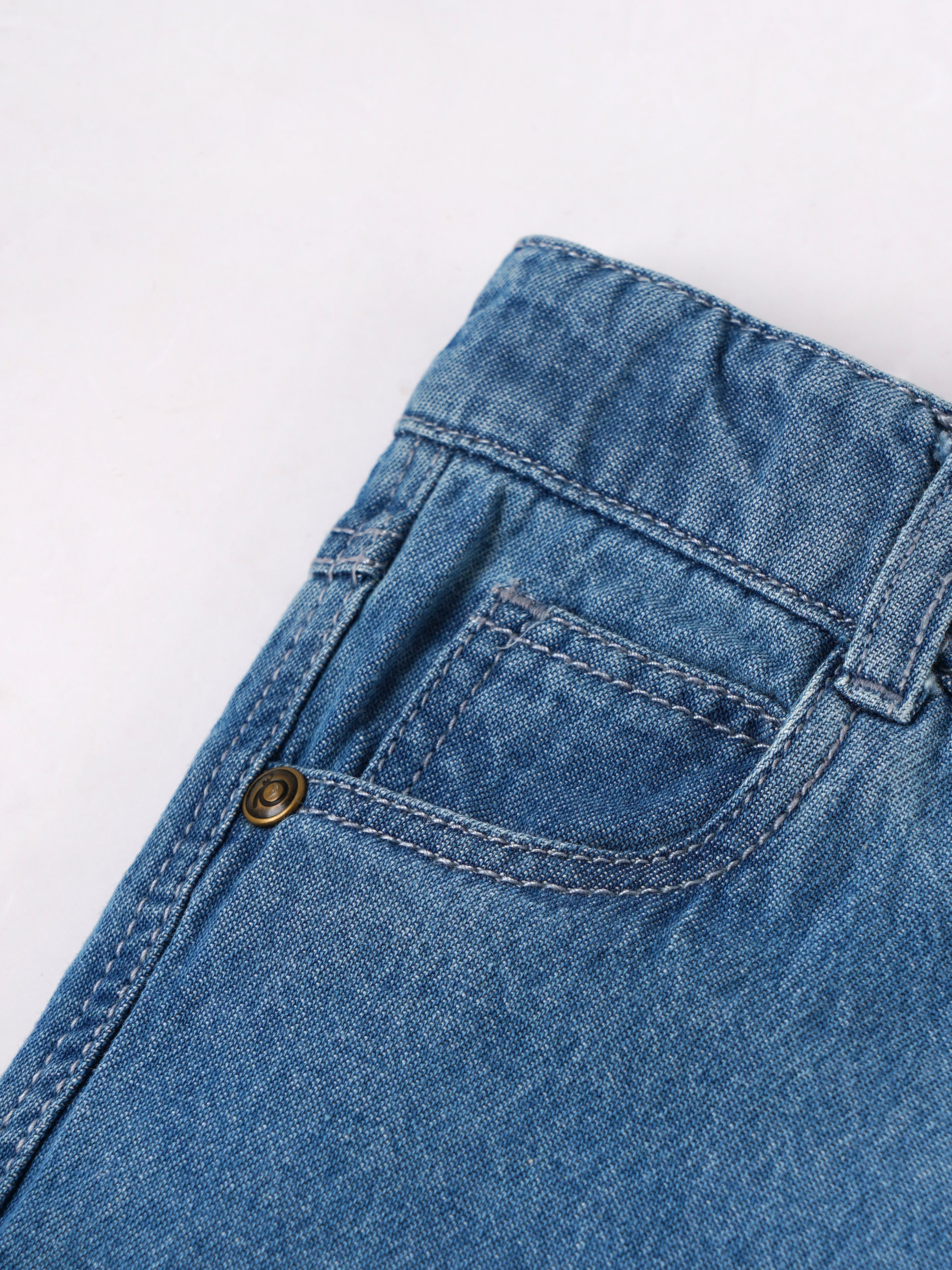 Popees Comfortable Fashionable Stylish Denim Shorts (3-36 Months)for Baby Boys