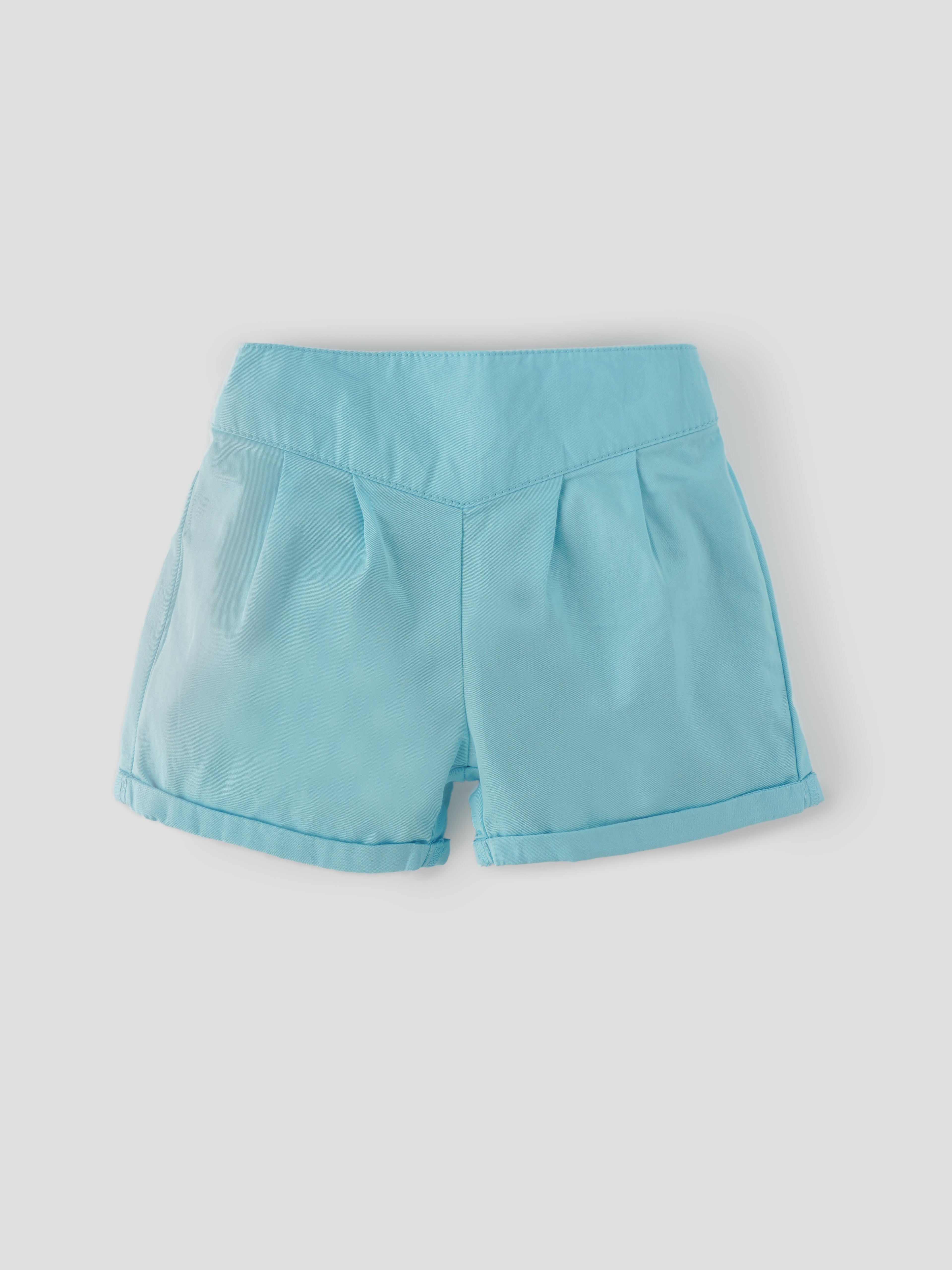Popees Solid Elastic-Waist Shorts (3–36 Months) for Baby Girls