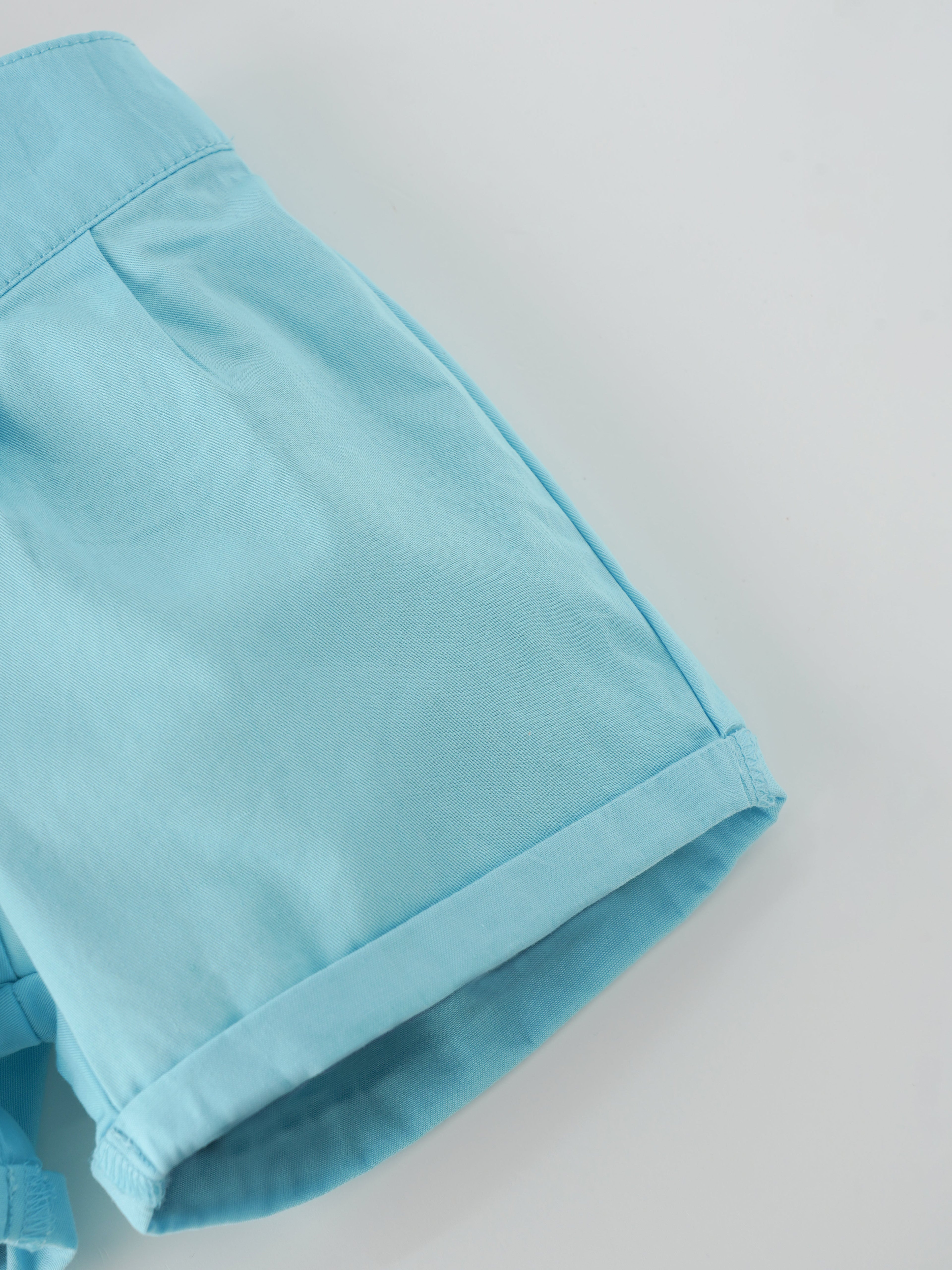 Popees Solid Elastic-Waist Shorts (3–36 Months) for Baby Girls