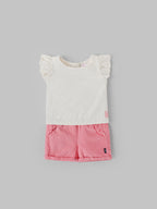 Popees Cotton Coordinated Set for Baby Girls (0–9 Months) – Comfy & Cute Outfit