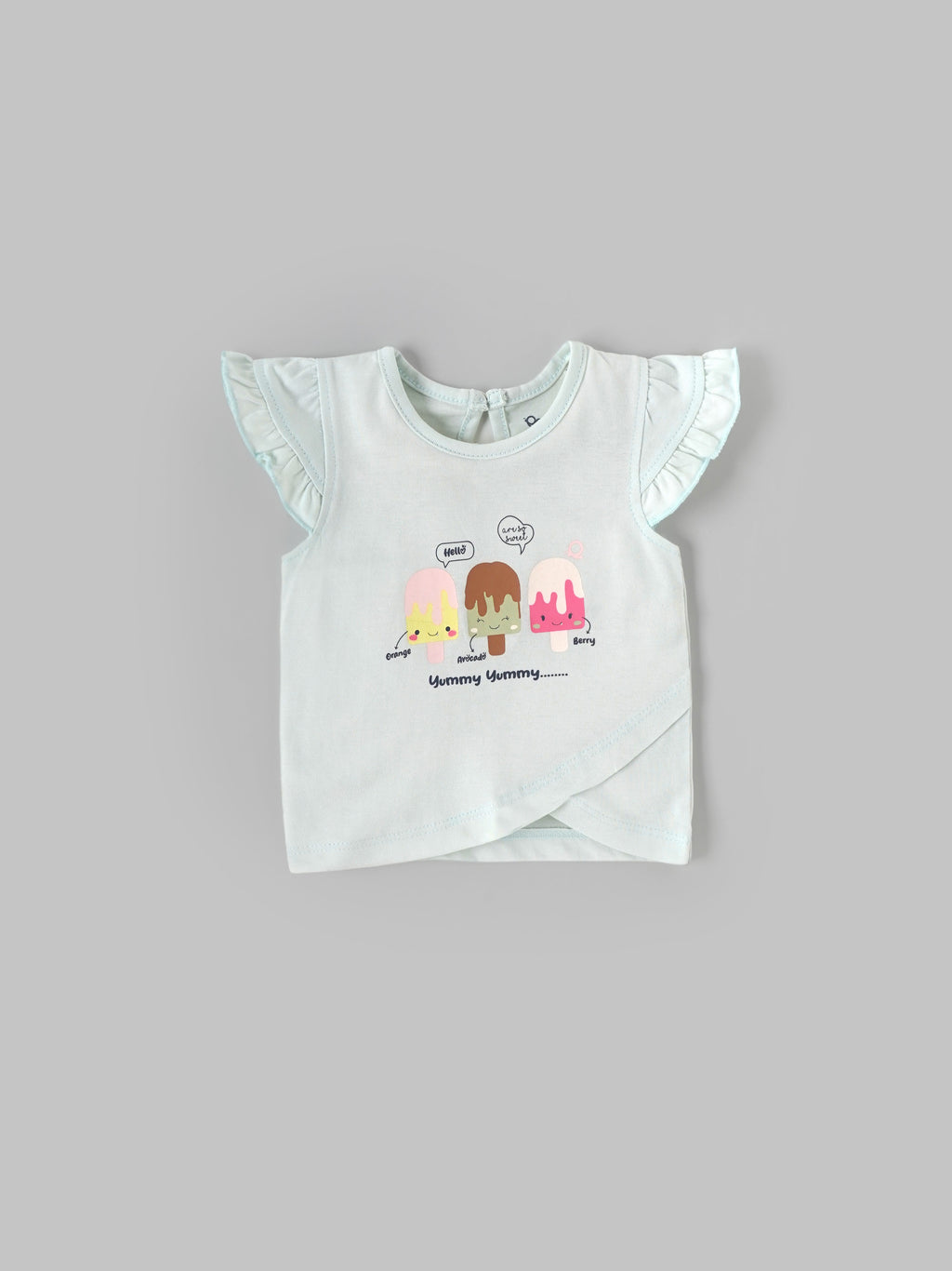 Popees Comfy & Trendy Chest Printed Coordinated Set (0-9 Months)for Baby Girls