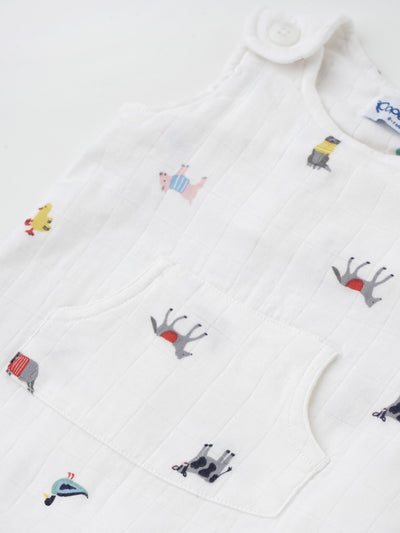 Printed & Skin-friendly Romper for Newborn Boys