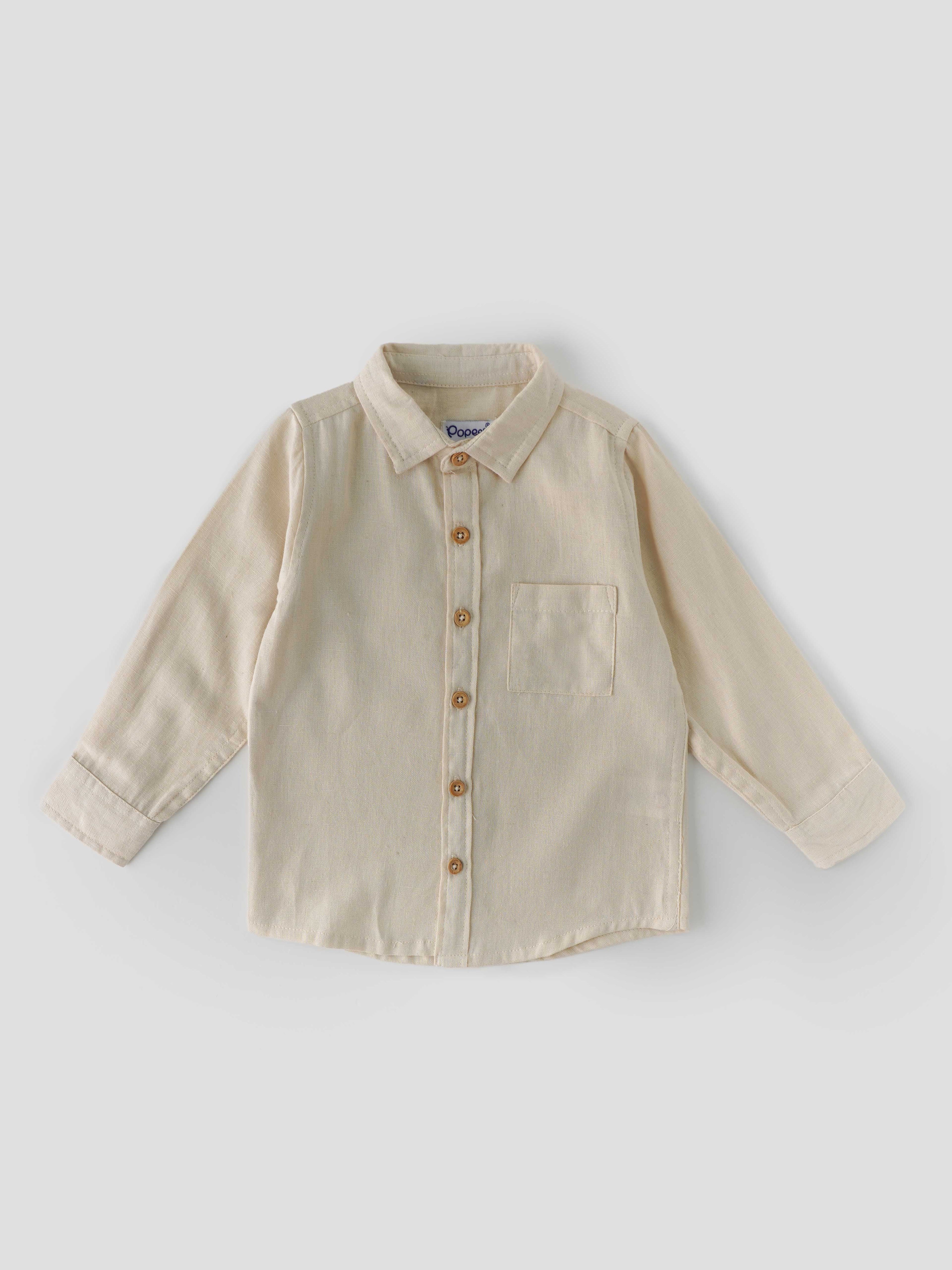 Popees Stylish Full Sleeve Shirt (1–8 Years) for Boys