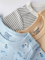 Popees 3-Piece Printed T-shirt Set (0–9 Months) for Baby Boys