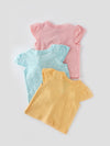 Skin-friendly & Adorable Jhabla Front Button Tops for Babies pack of 3