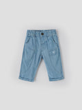Popees Baby Boys Denim Pants| Light Blue| 3-36 Months