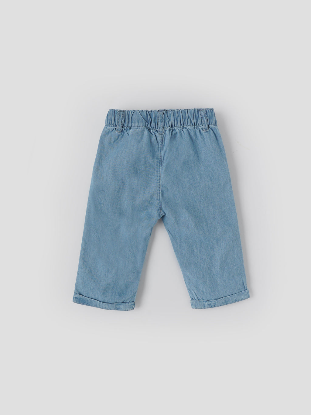 Popees Baby Boys Denim Pants| Light Blue| 3-36 Months