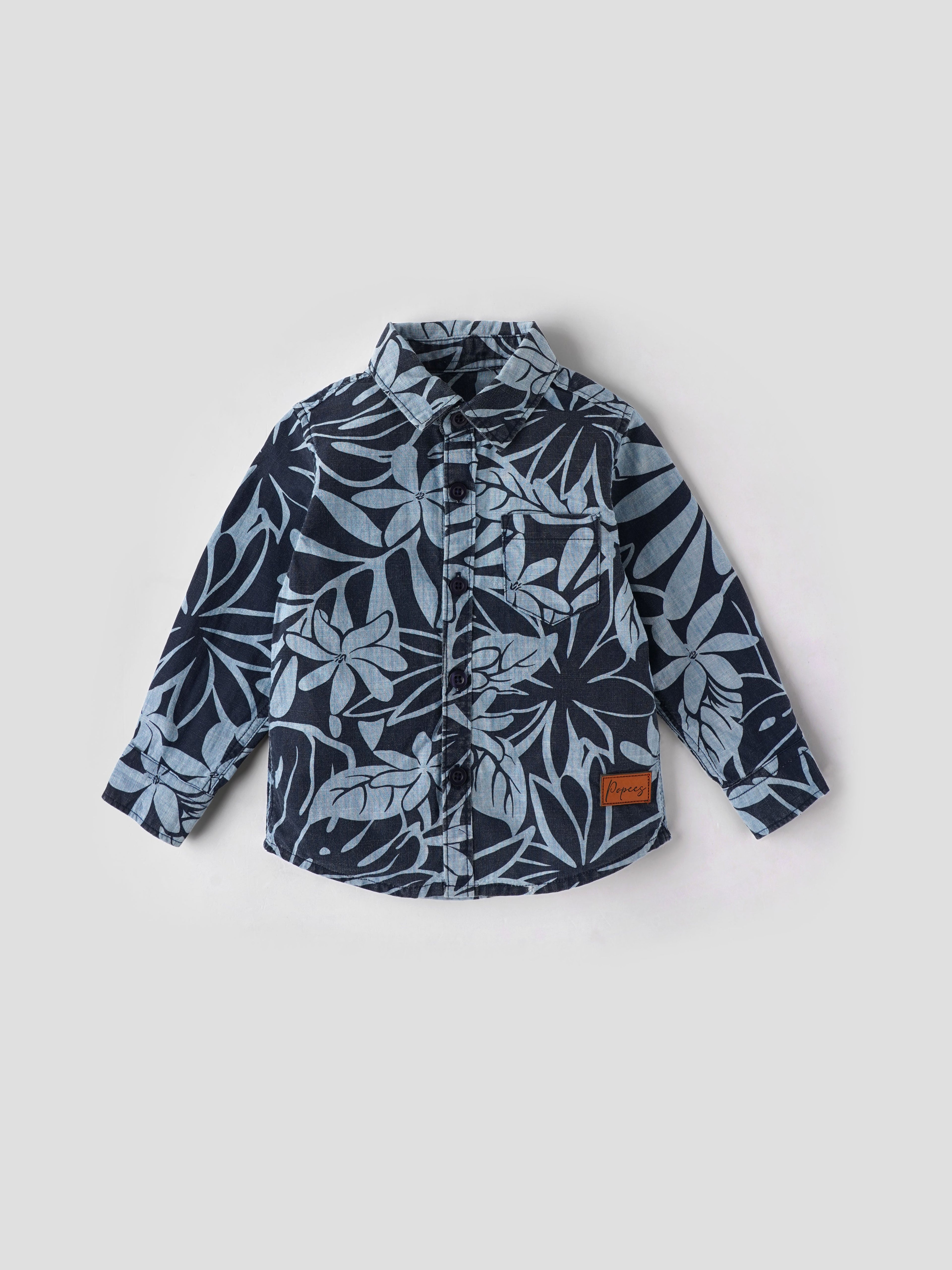 Popees Adorable Printed Full Sleeve Shirt (3-36 Months) for Boys