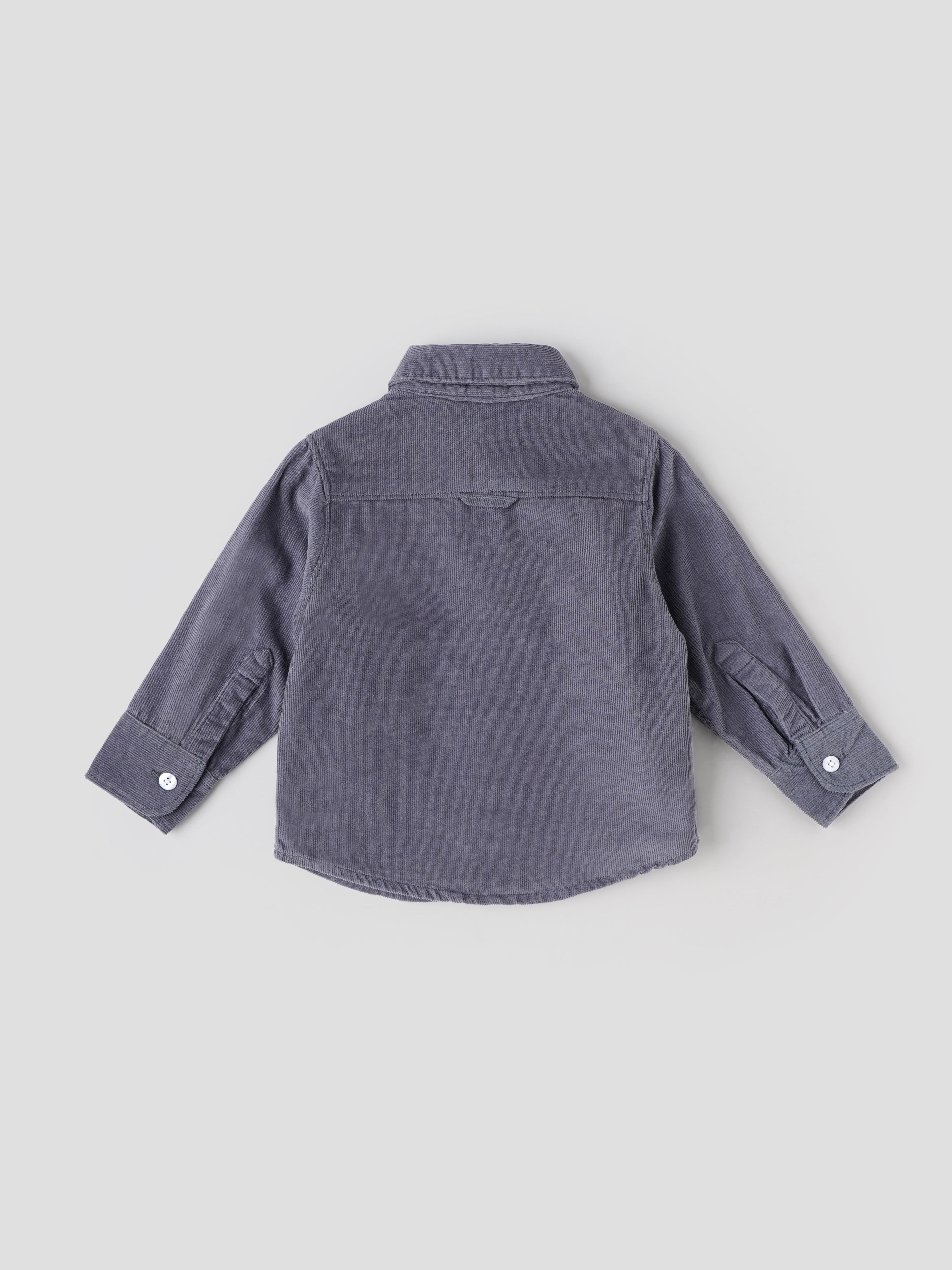 Popees Full-Sleeve Corduroy Shirt (3–36 Months) for Boys
