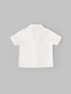 Popees Half-Sleeve Corduroy Shirt (3–36 Months) for Boys