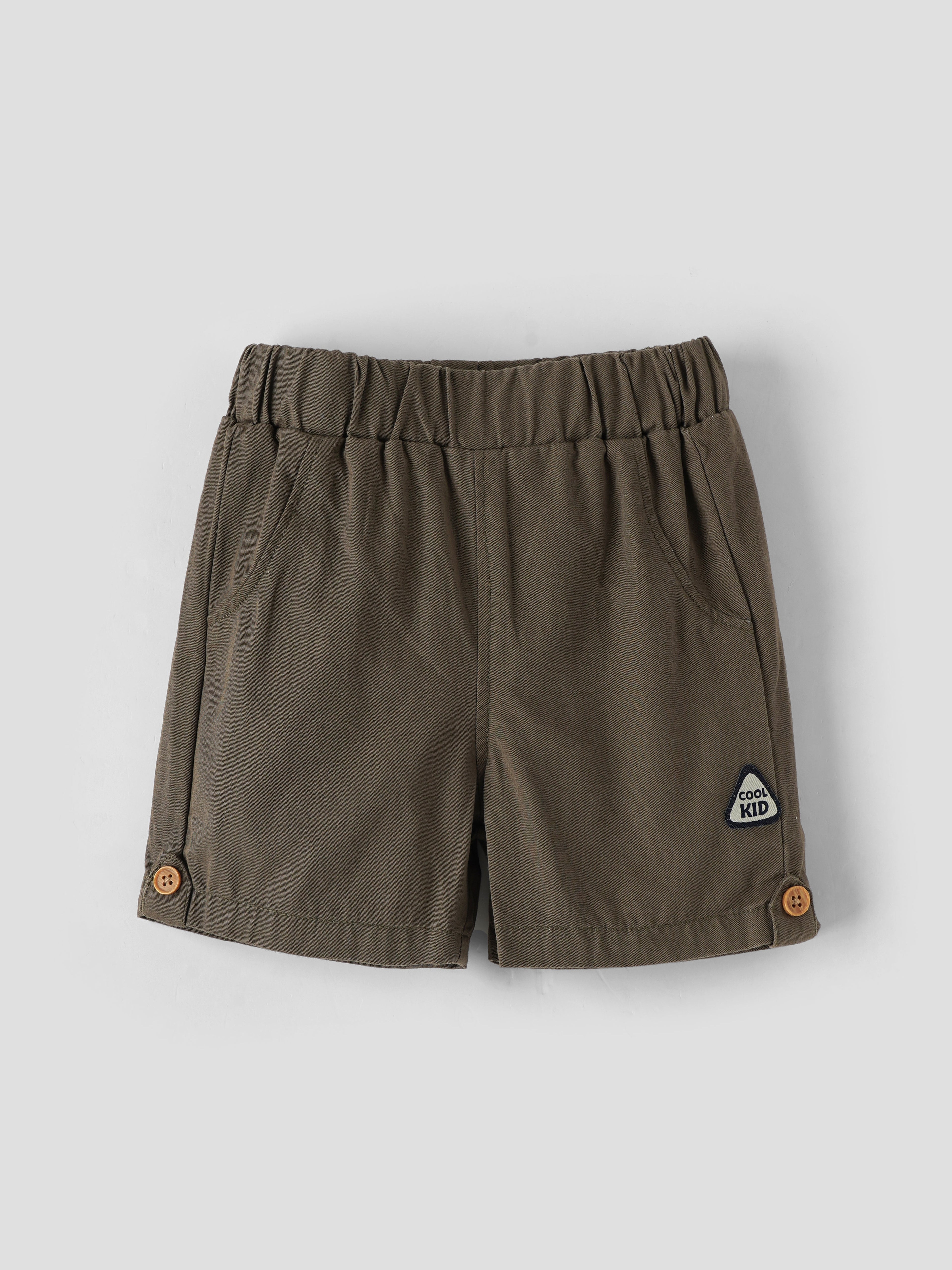 Popees Stylish Shorts for Baby Boys (6–36 Months) With Handy Pocket Design