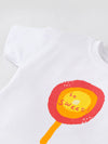 Skin-friendly & Comfy Chest Printed Rib T-shirt for Boys