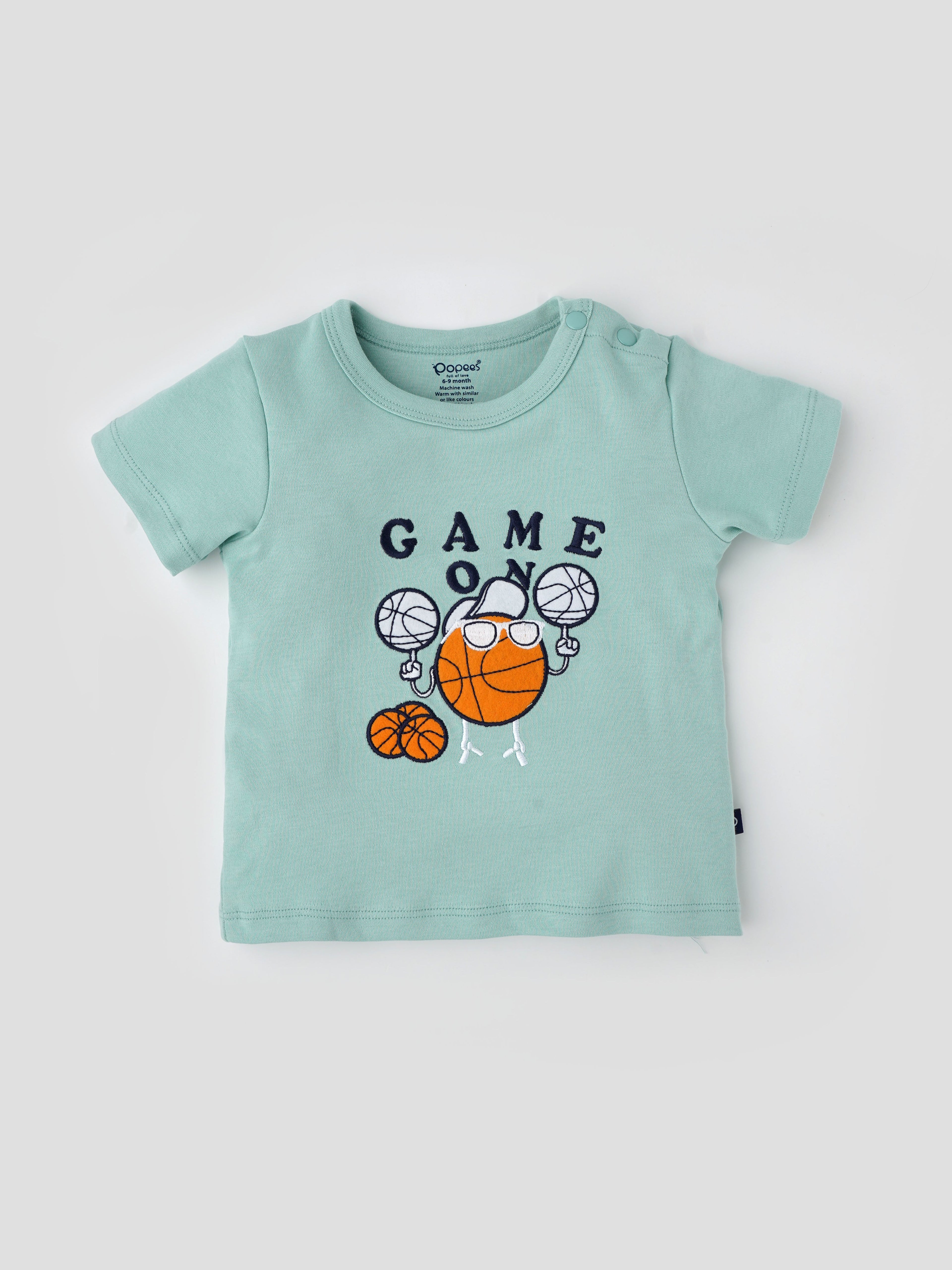 Popees Comfy & Cute T-shirt (3-18 Months) for Boys