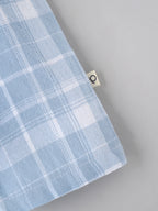 Popees Baby Boys Checked Cotton Pants| Blue| 3-24 Months