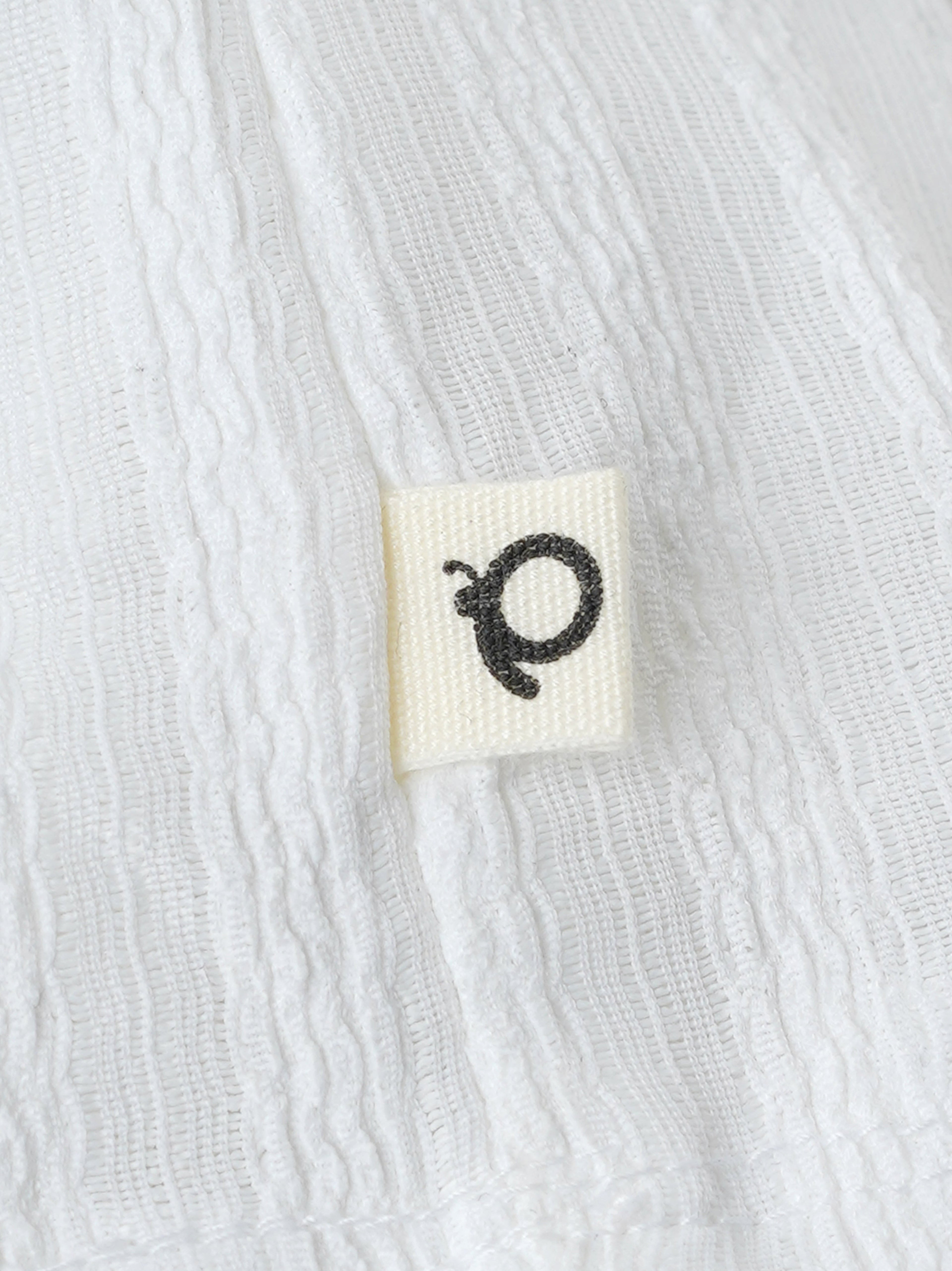 Popees Cotton Dress White Sleeveless Frock (3–18 Months) for Baby Girl