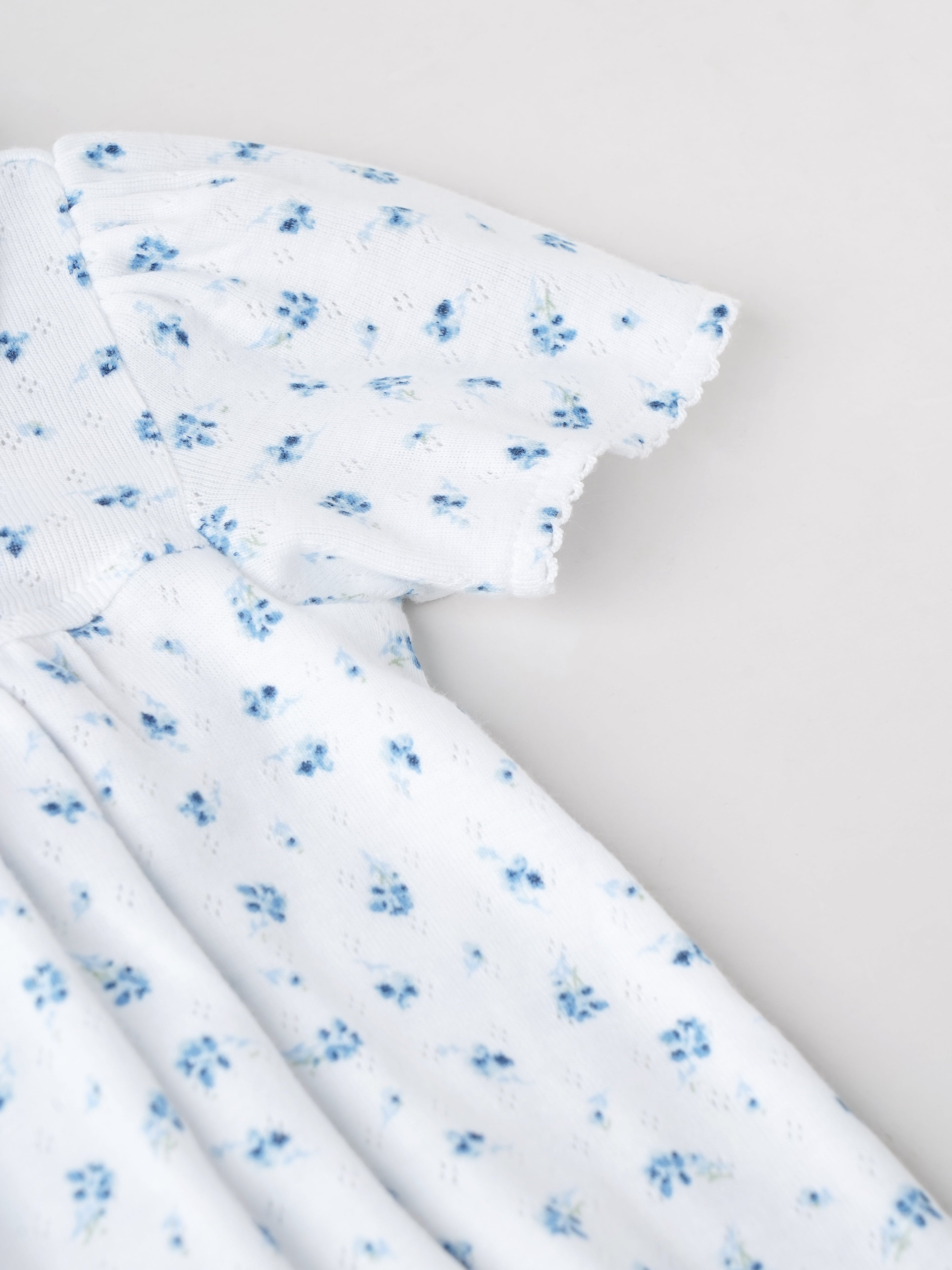 Popees Printed Short Sleeve Back Open Dress (3-36 Months) for Baby Girls