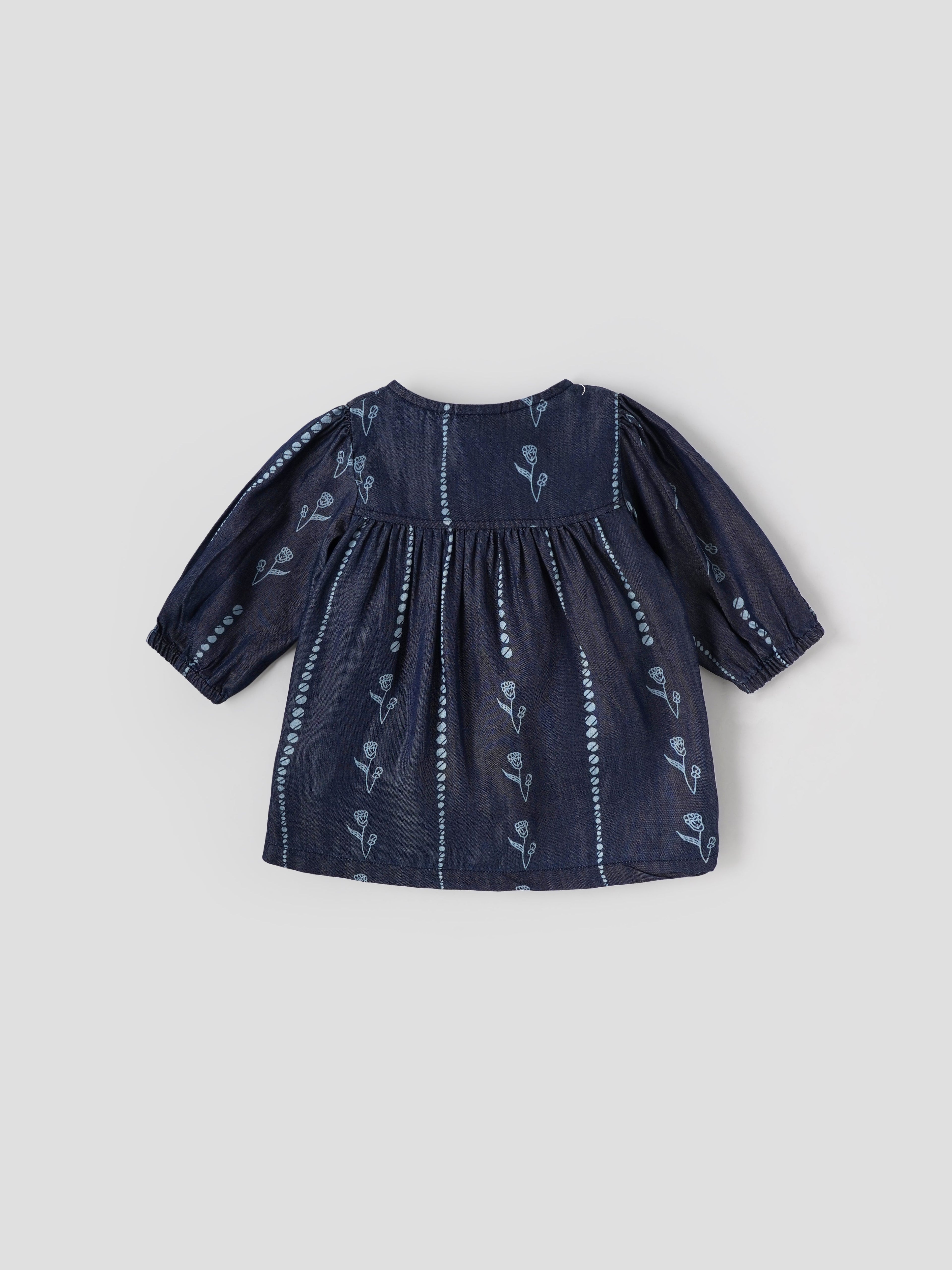 Popees Soft & Stylish Front Open Dress Floral Print (3–36 Months) for Baby Girls