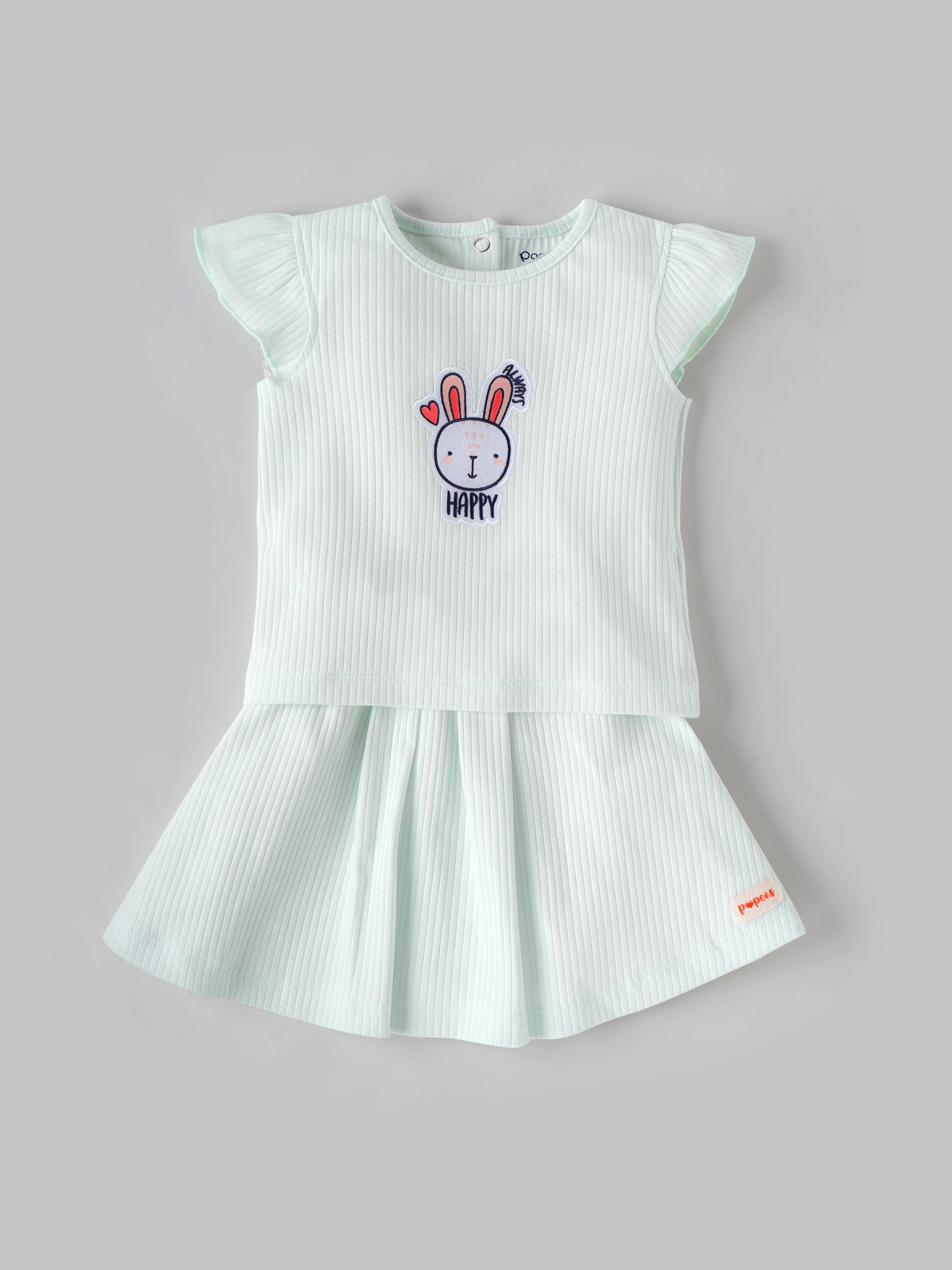 Popees Stylish Chest Printed Dress (3-24 Months) for Girls