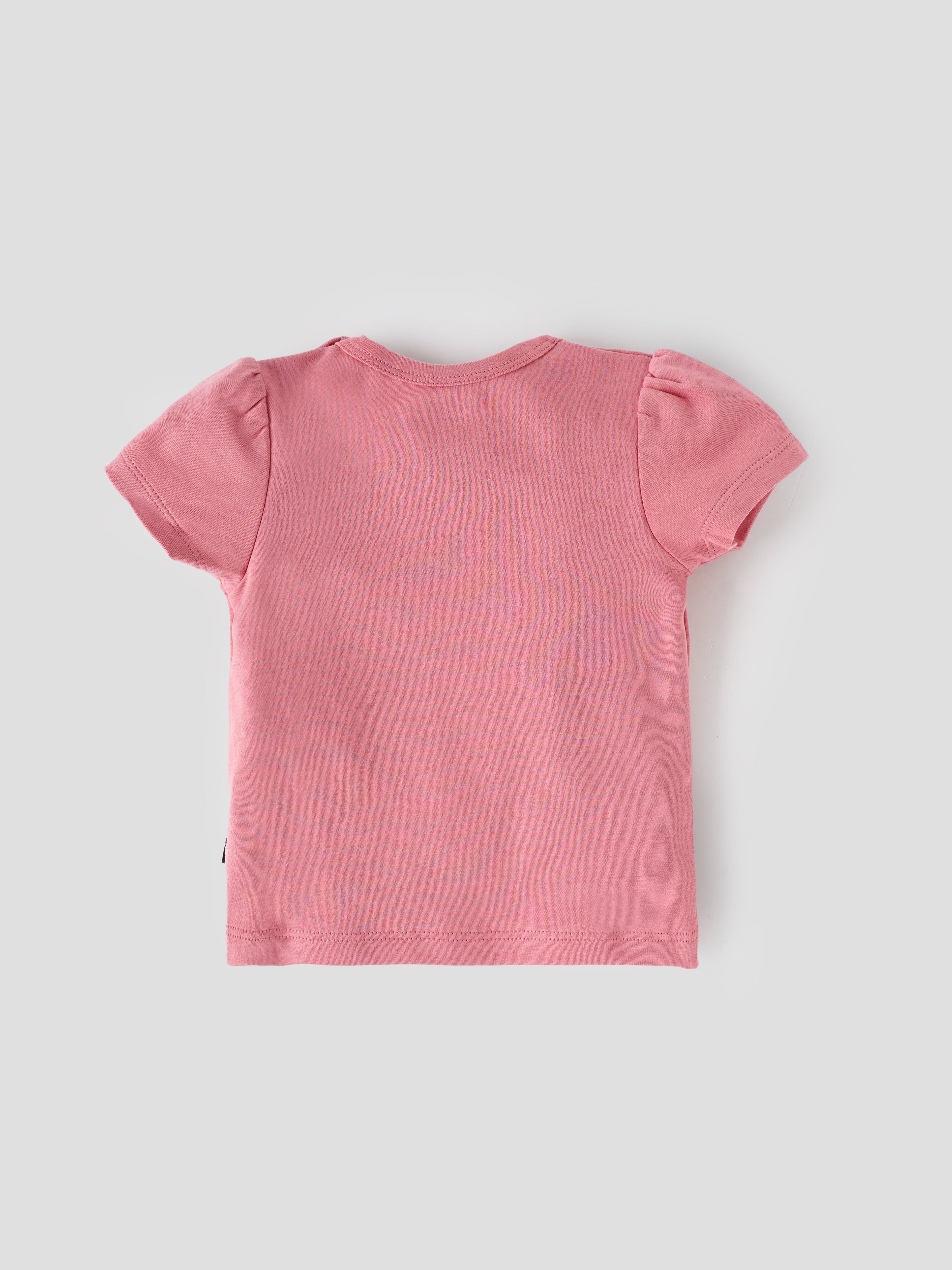 Popees T-Shirt (3–24 Months) – Skin-Friendly & Comfy Wear for Baby Girls