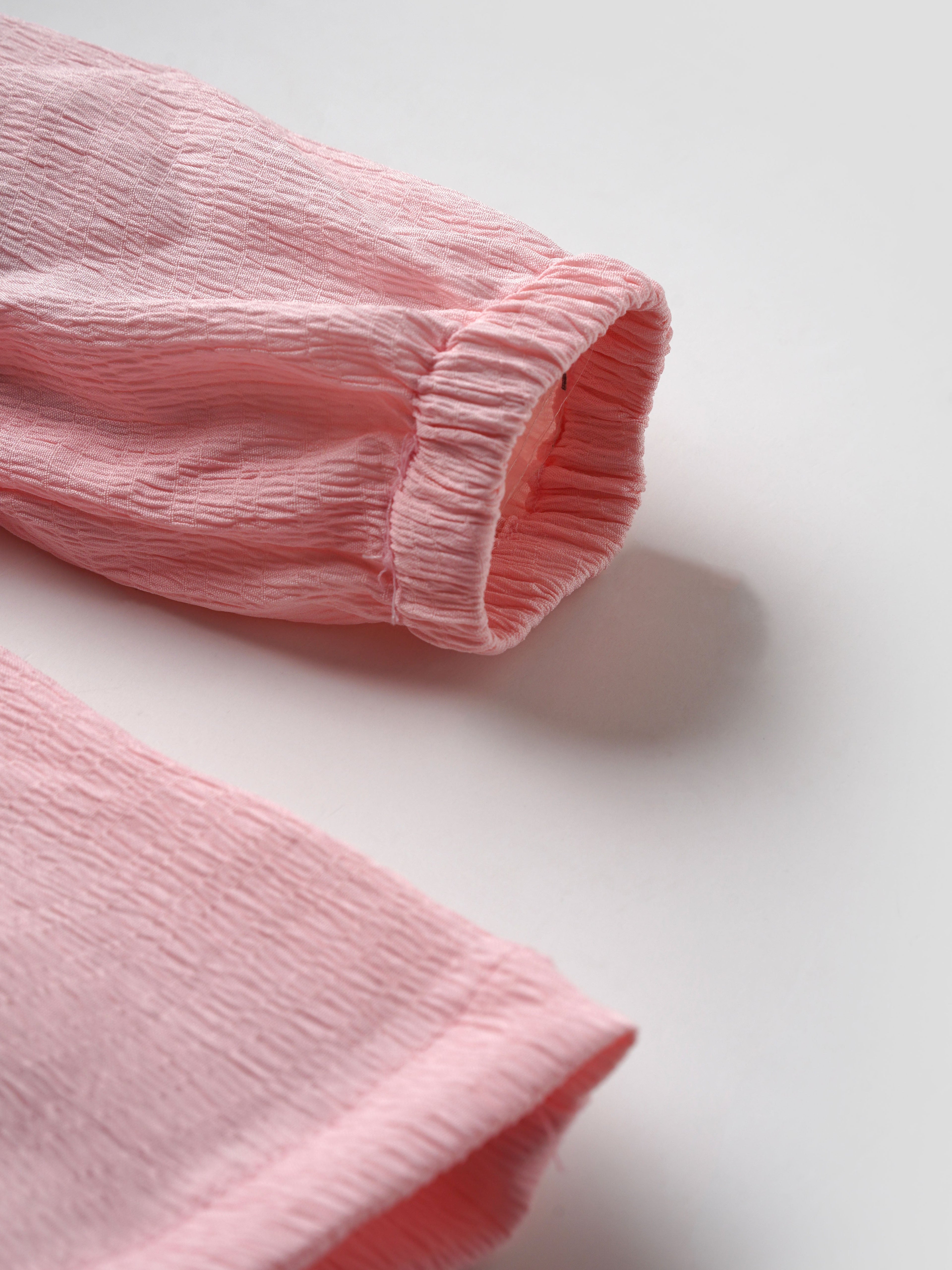 Popees Full Sleeve Ruffle Neck (3–36 Months) Soft & Stylish Top for Baby Girls