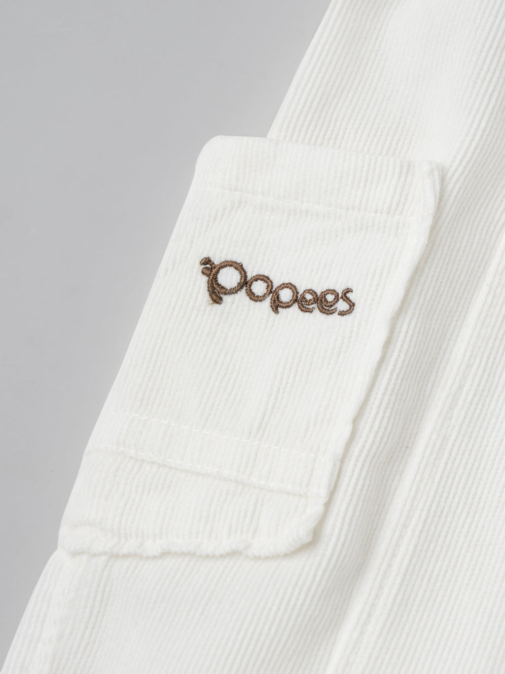 Popees Soft & Stylish Ribbed Corduroy Cargo Pants with Elastic Waist (3-24 Months)for Baby Girls