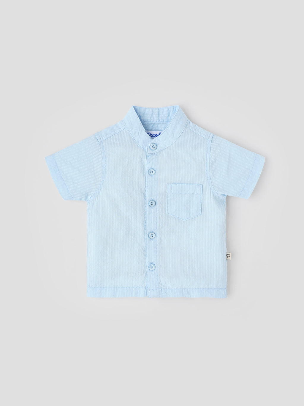 Popees Soft & Comfy Half Sleeve Classic Shirt (0–9 Months) for Baby Boys