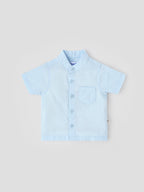 Popees Soft & Comfy Half Sleeve Classic Shirt (0–9 Months) for Baby Boys