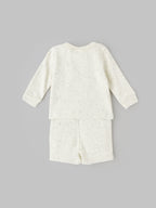 Popees Baby Co-Ord Set Full Sleeve Top & Shorts with Fun Van Print  Soft & Cozy Everyday Wear (0–9 Months) for Baby Boys