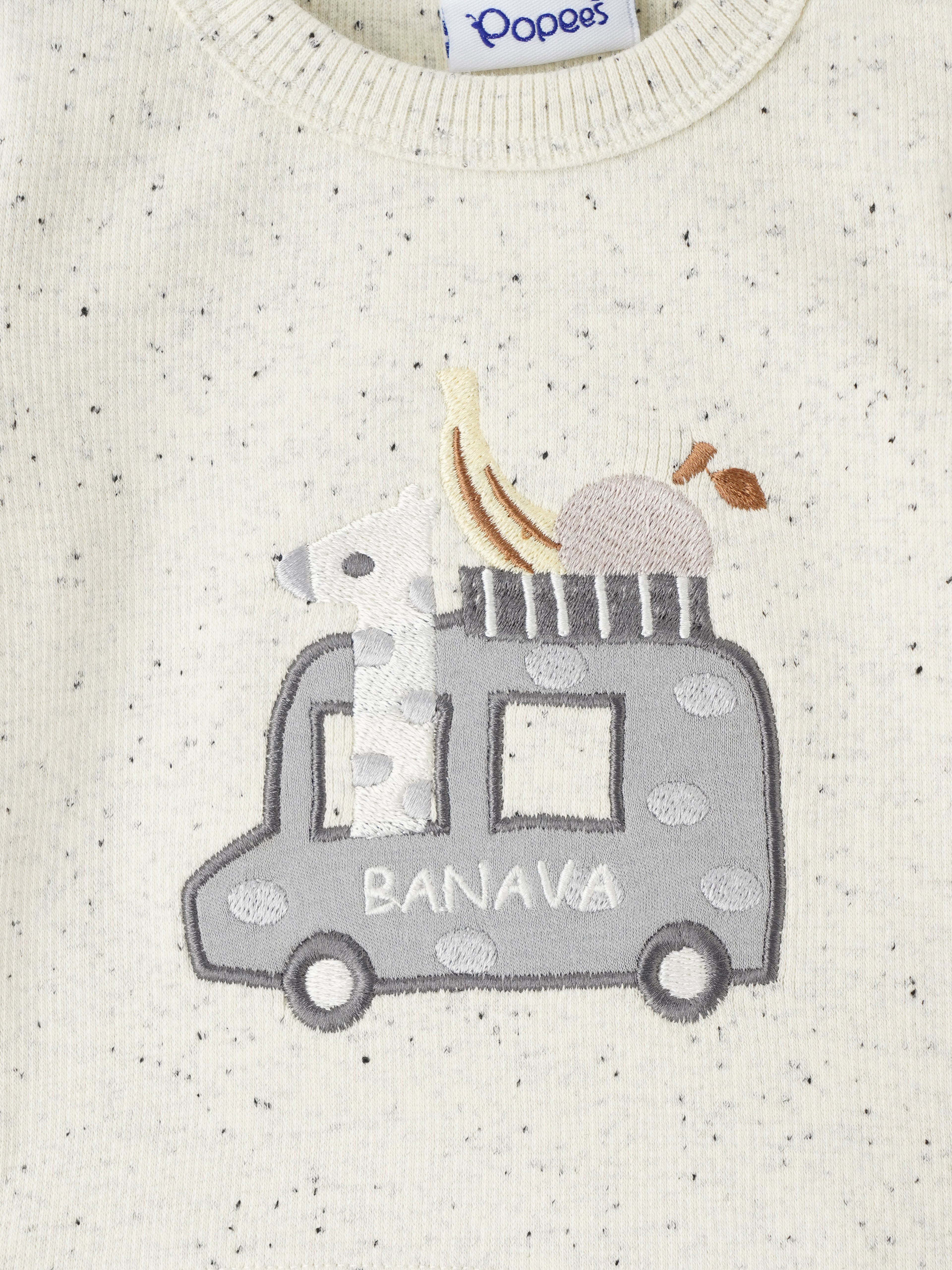 Popees Baby Co-Ord Set Full Sleeve Top & Shorts with Fun Van Print  Soft & Cozy Everyday Wear (0–9 Months) for Baby Boys