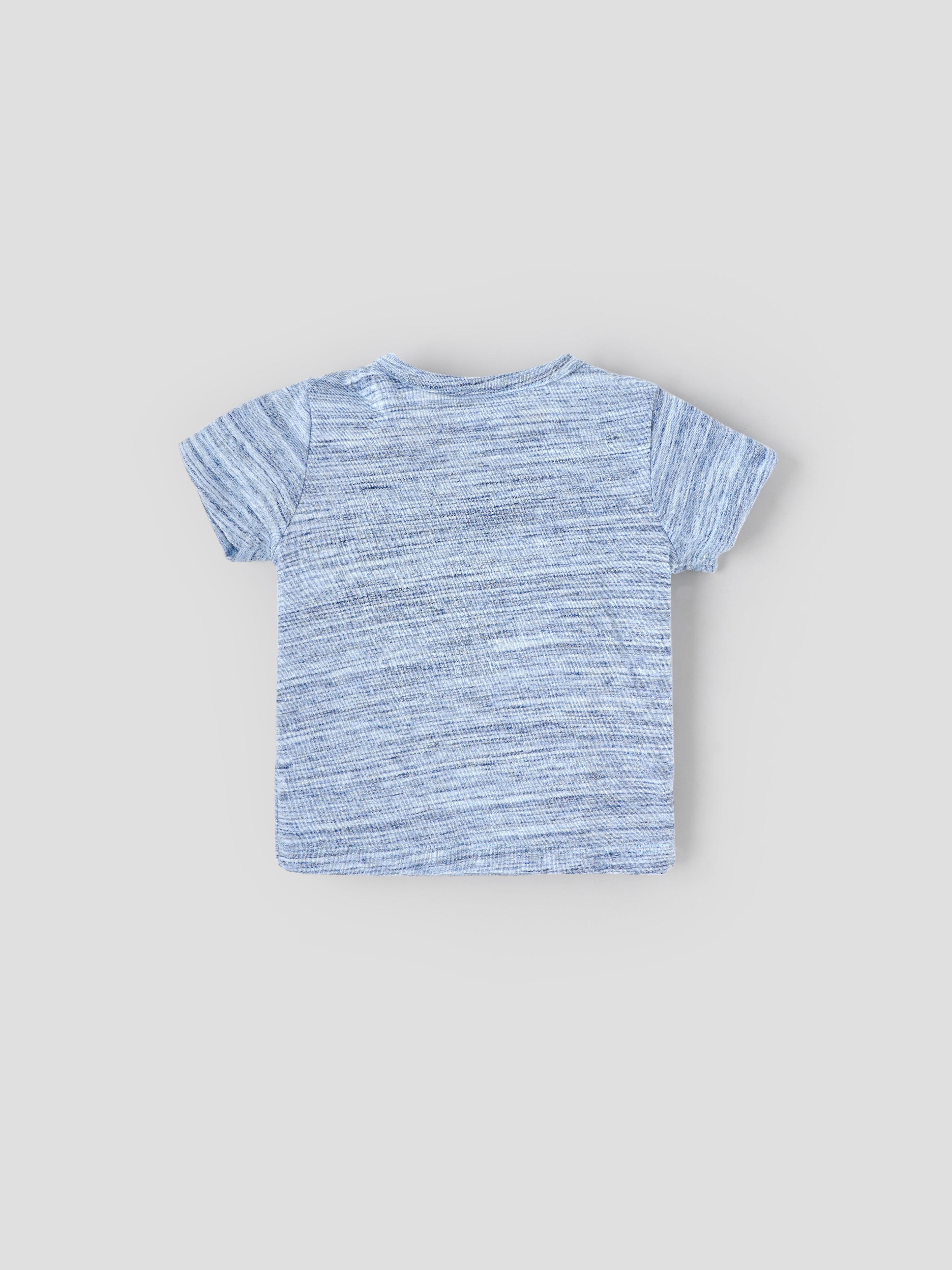 Popees Skin-friendly & Comfy Printed T-Shirt (0-9 Months)for Baby Boys